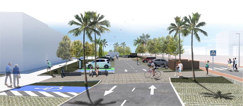 Aparcamiento Ecológico en Guadalmina, Público
